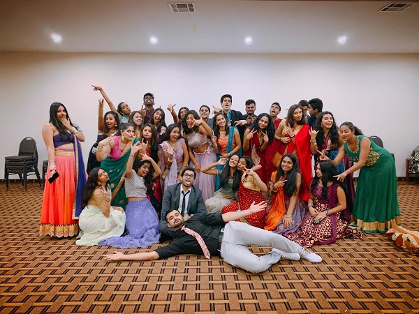 ASU students in Bollywood clothing