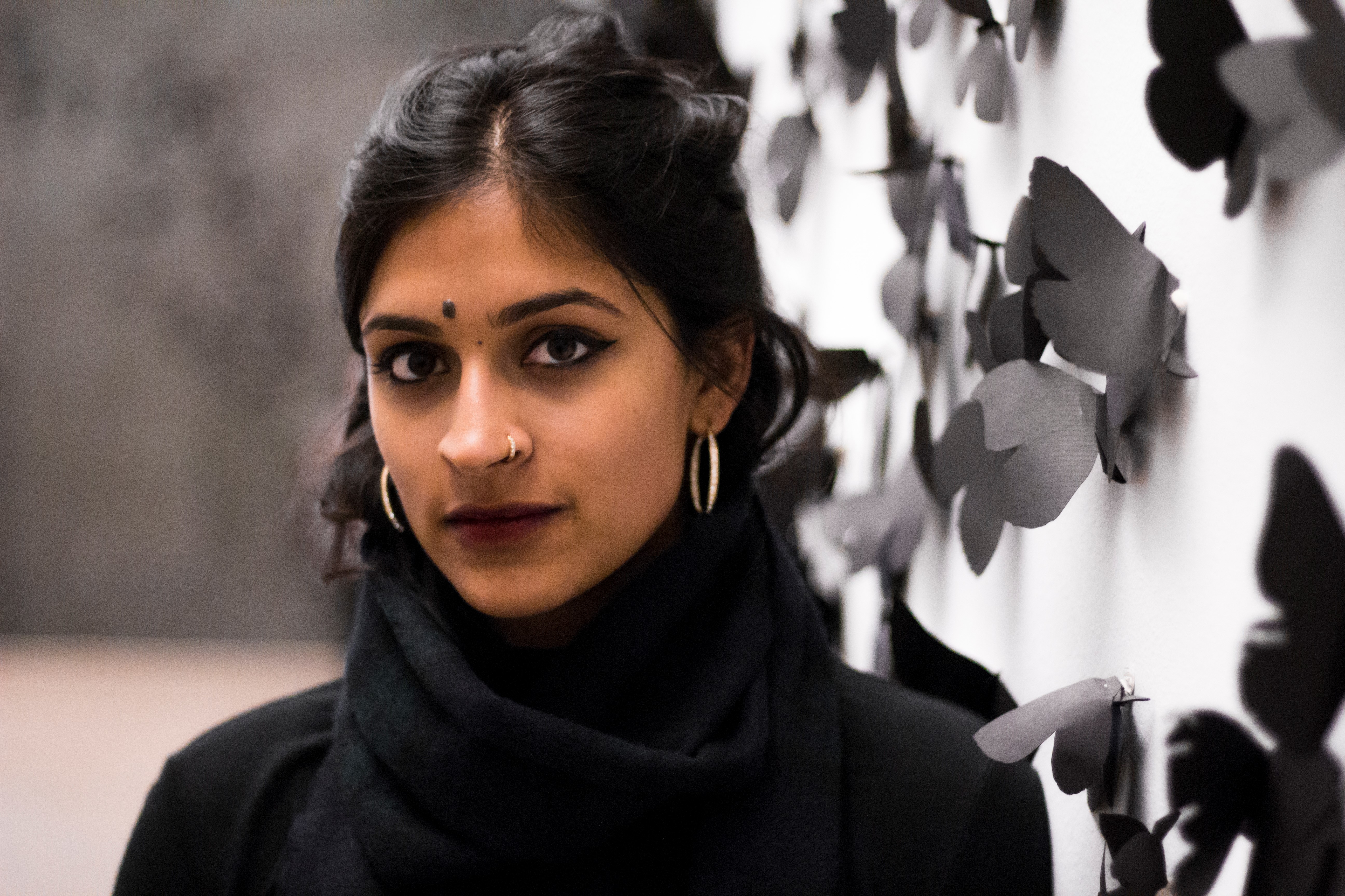 ASU student Asha Ramakumar at the Phoenix Art Museum