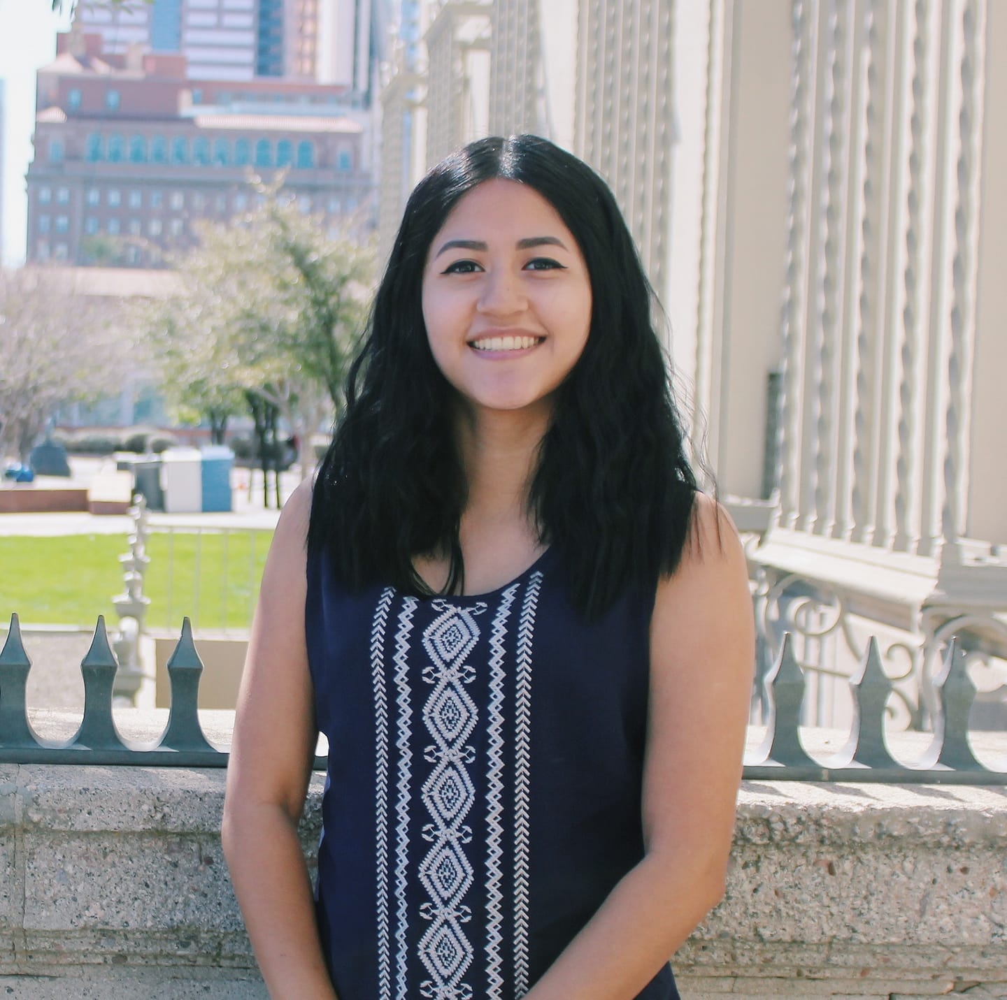 ASU Downtown Phoenix student body president Yasmin Alvarado