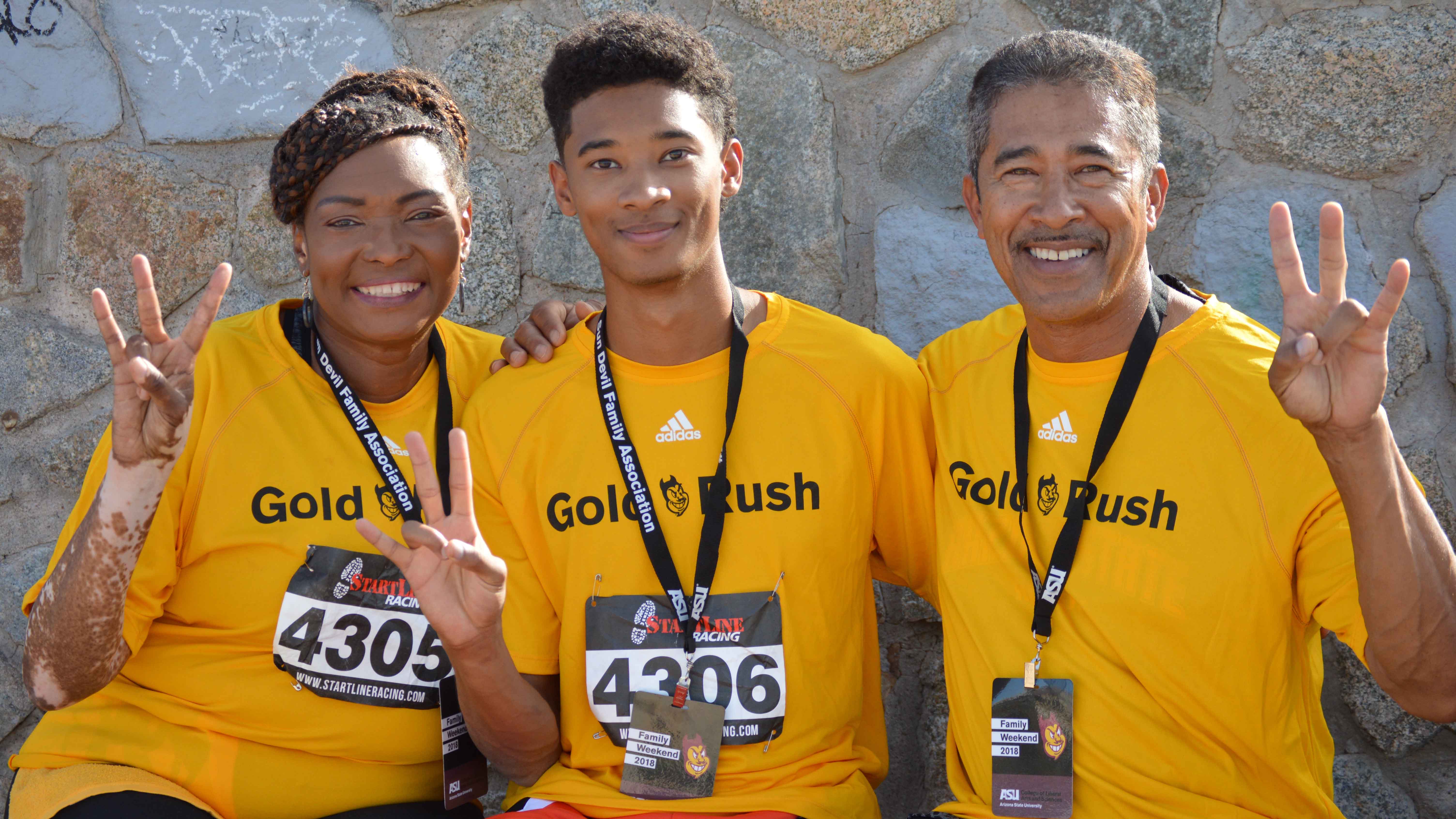 ASU Family Weekend Gold Rush 2018