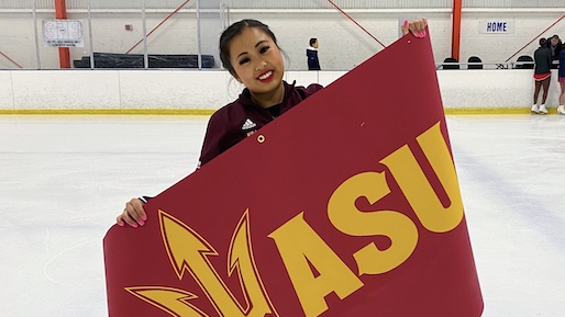 Kiki Owens founded ASU’s Competitive Figure Skating
