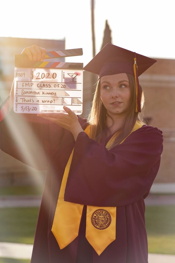 ASU graduate, Samantha Kinney. 
