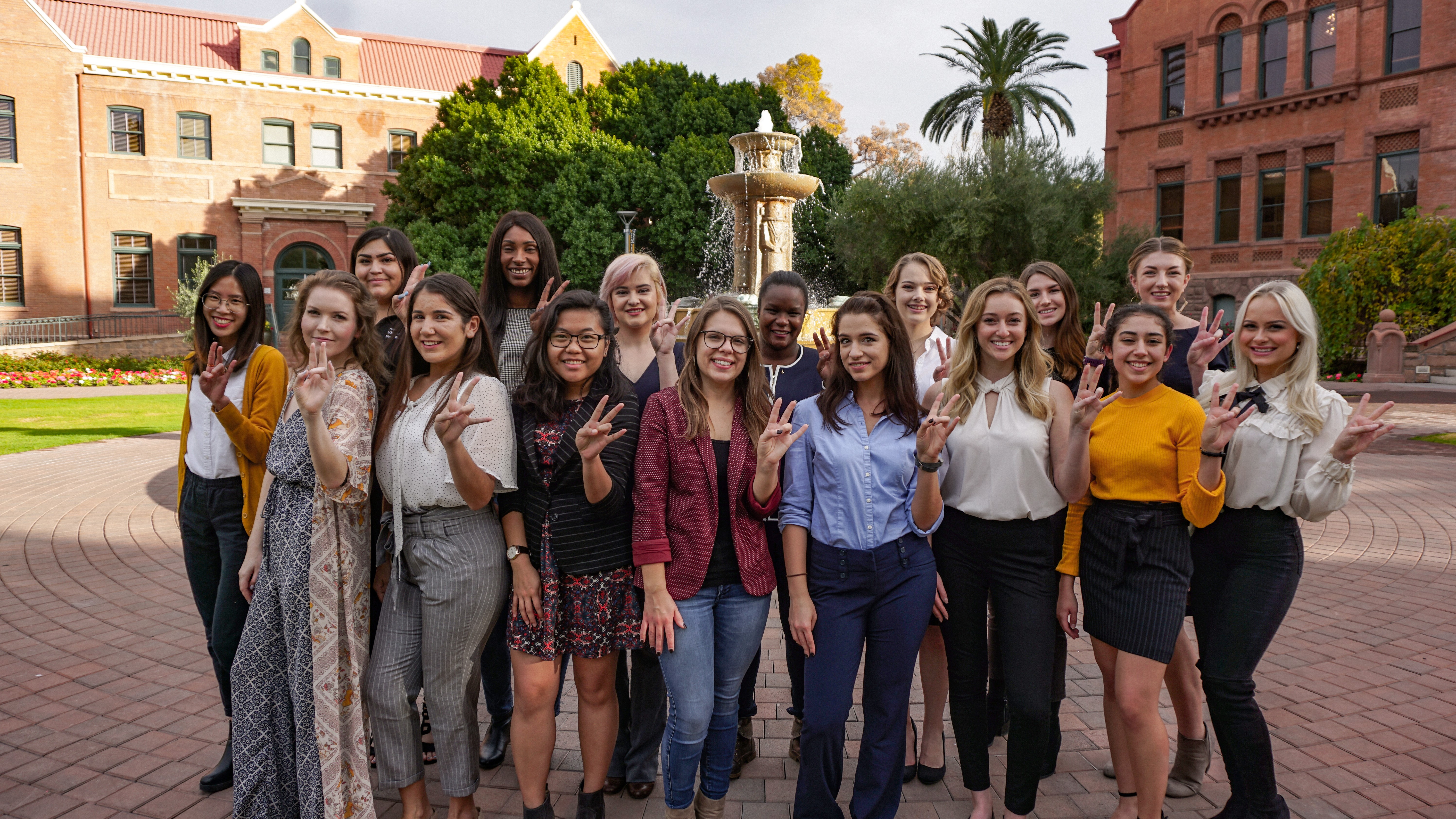 ASU Sexual and Relationship Violence Prevention student team 2019
