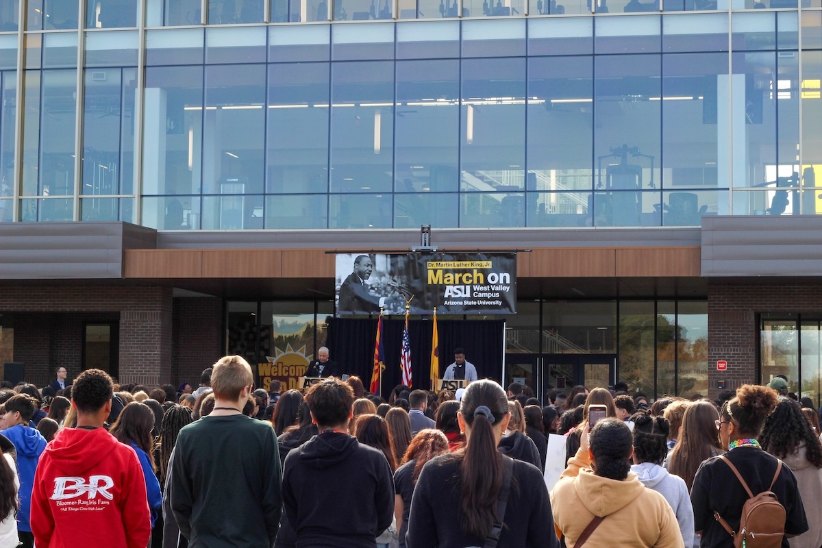 MLK March on West